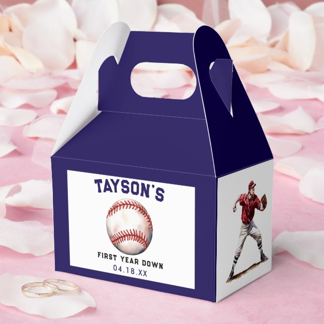 Ballotins Baseball première année bas 1er anniversaire (Mariage)