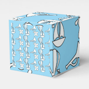 Ballotins Bateau pour enfants Avion Bleu clair Carré Popcorn