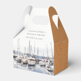 Ballotins Bateaux côtiers en boue à Harbour Mariage