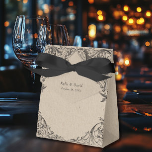 Ballotins Batte victorienne jusqu'à la mort Mariage noir et 