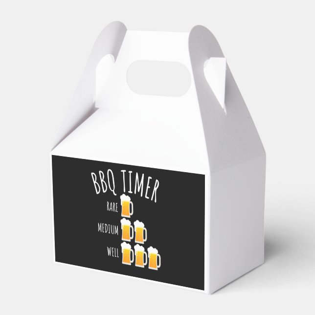 Ballotins BBQ | BBQ Timer Bière Boire Funny Grilling (Verso)