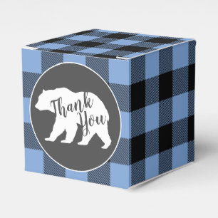 Ballotins Bear Baby shower Garçon bleu