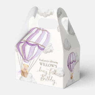 Ballotins Beary First Teddy Bear Hot Air Balloon Anniversair