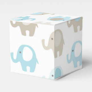 Ballotins Beau bébé éléphants bleus