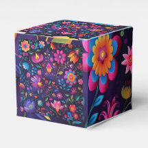 Beau design floral foncé