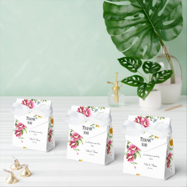 Ballotins Beau Mariage de fleurs de printemps (Multiple)