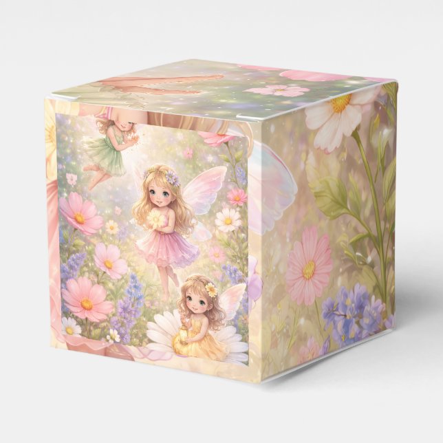 Ballotins Beautiful Fairy and lovely flowers  (Verso)