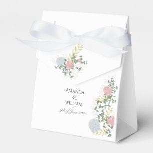 Ballotins Beaux invités de mariage à l'aquarelle florale