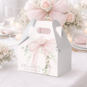 Ballotins Bébé au ruban rose Baby in bloom Baby Shower