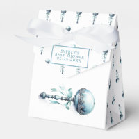 Bébé élégant hochet bleu garçon Cadeau de naissanc
