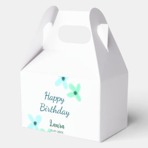 Ballotins Bébé enfants 1er anniversaire ajouter nom bleu ver