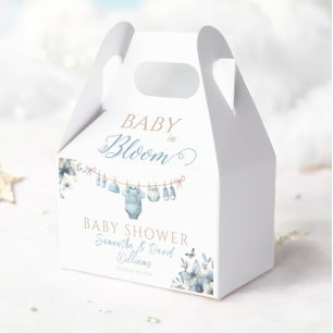 Ballotins Bébé Floral En Fleur Batterfly Baby Boy Douche