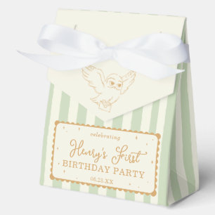 Ballotins Bébé Harry Potter Hedwig Rayure Verte Cadeau de Na