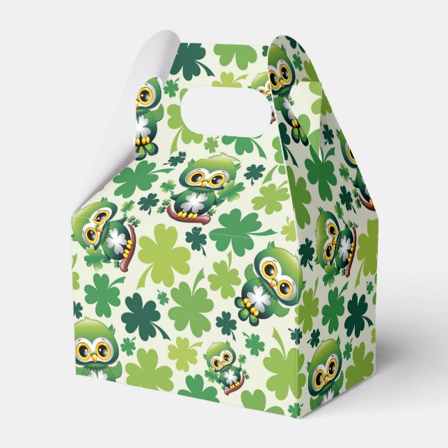 Ballotins Bébé Hibou Mignon St Patrick Dessin Animé (Verso)