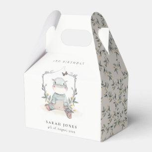 Ballotins Bébé jaune mignon Hippo Foliage N'importe quel âge