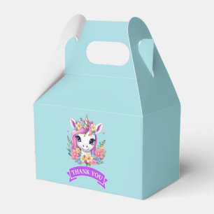 Ballotins Bébé magique licorne avec fleurs