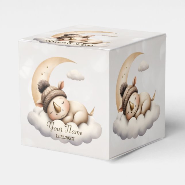 Ballotins Bébé mignonne dormant Animaux Belle fête (Verso)