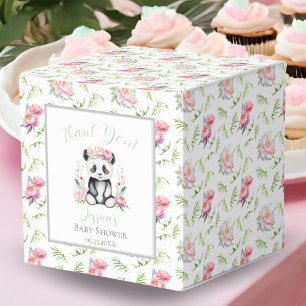 Ballotins Bébé Panda Peonies Baby shower Jungle