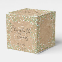 Bébé's Breath White Flowers Rustic Boho Mariage