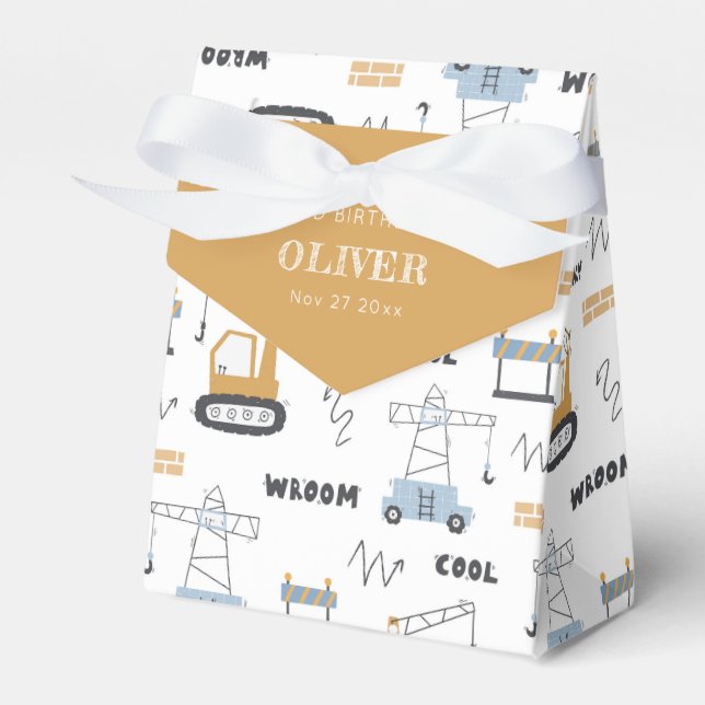 Ballotins Belle Construction Grue Enfants N'Importe Quel Âge (Verso)