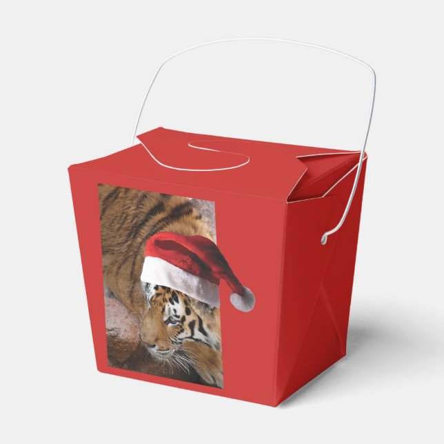 Ballotins Bengale Tiger Père Noël (Verso)