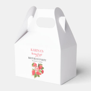 Ballotins Berry 1er Anniversaire Fraise fraise été
