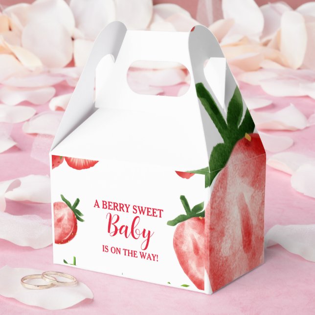 Ballotins Berry fraise Baby shower sucré (Mariage)