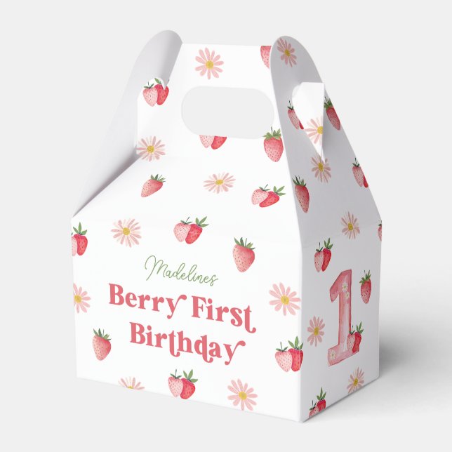 Ballotins Berry fraise et marmite Premier anniversaire (Verso)
