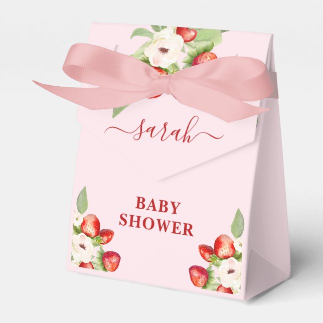 Ballotins Berry Sweet Baby shower (Verso)