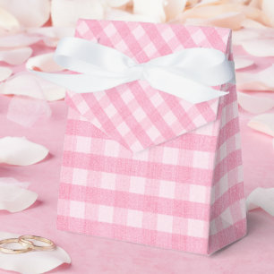 Ballotins Berry Sweet Rose En vichy Ballotin Baby shower