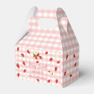 Ballotins Berry Sweet Strawberry 1st Birthday Party Gift 