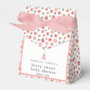 Ballotins Berry Sweet Strawberry Girl Ballotin Baby shower