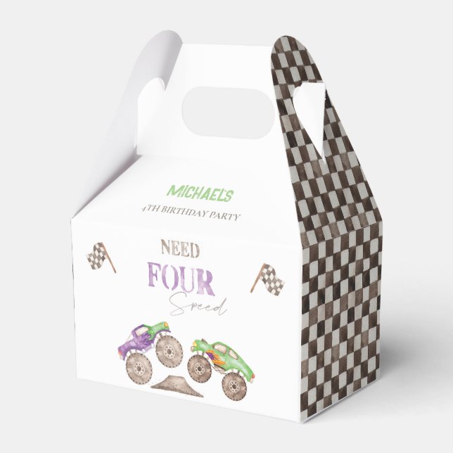 Ballotins Besoin de quatre camions Monster de vitesse Ballot (Verso)