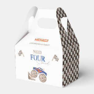 Ballotins Besoin de quatre camions Monster de vitesse Ballot