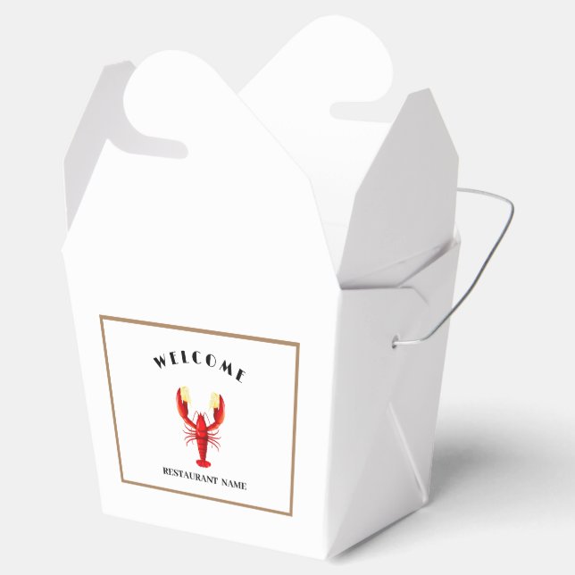 Ballotins Bienvenue Logo de nom de lime de homard de fruits  (Ouvert)