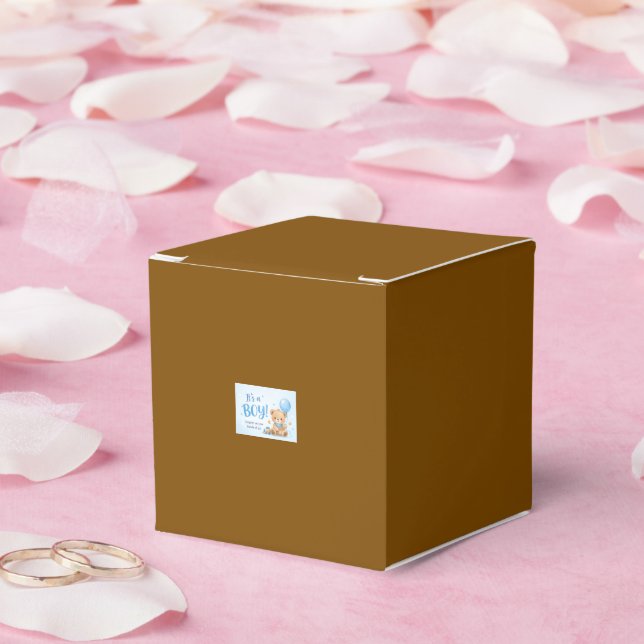 Ballotins Bienvenue Petit Garçon – Une Boîte de Faveurs Plei (Mariage)