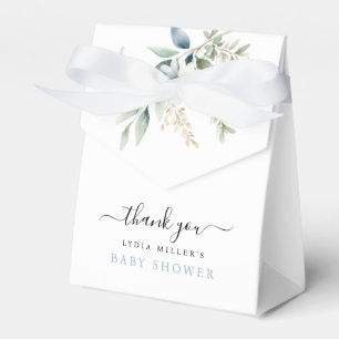 Ballotins Bienvenue pour les pieds de bébé bleus Baby Shower