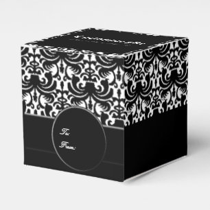 Ballotins Big Bold Damask (noir)