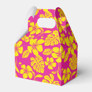 BALLOTINS BIKINI ROSE (ROSE CHAUDE/JAUNE)