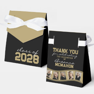 Ballotins Black & Bronze Gold Photo Collage Filmstrip