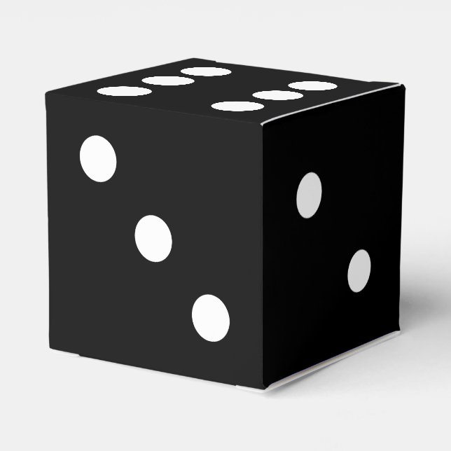 Ballotins Black Gaming Dice (Arrière)