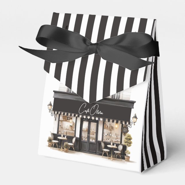 Ballotins Black & White Paris Café Anniversaire (Verso)