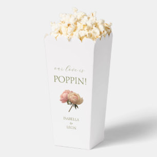 Ballotins BLANCHE   Chic Rose Bouquet Couple Popcorn