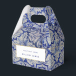 Ballotins Bleu & Blanc Méditerranéen Vintage motif floral<br><div class="desc">Carrelage traditionnel peint à la main de la Méditerranée. Motif de perfection. Carrelage en mosaïque bleu et blanc à feuilles florales. Le design décoratif parfait,  cadeau idéal pour toute occasion.</div>
