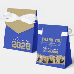 Ballotins Bleu & Bronze Gold Photo Collage Filmstrip