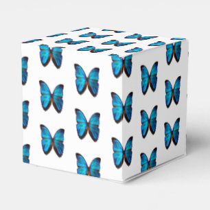 Ballotins Bleu Butterfly Faveurs Cadeau/boîte de fête