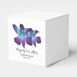 Ballotins Bleu Dendrobium Orchid Heureux Jamais Après Mariag