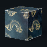 Ballotins Bleu et or Vintage nautique<br><div class="desc">Ballotin de poisson vintage grungy aux accents d'or et de bleu.</div>