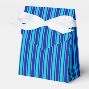 Ballotins Bleu et turquoise bandes bonbons