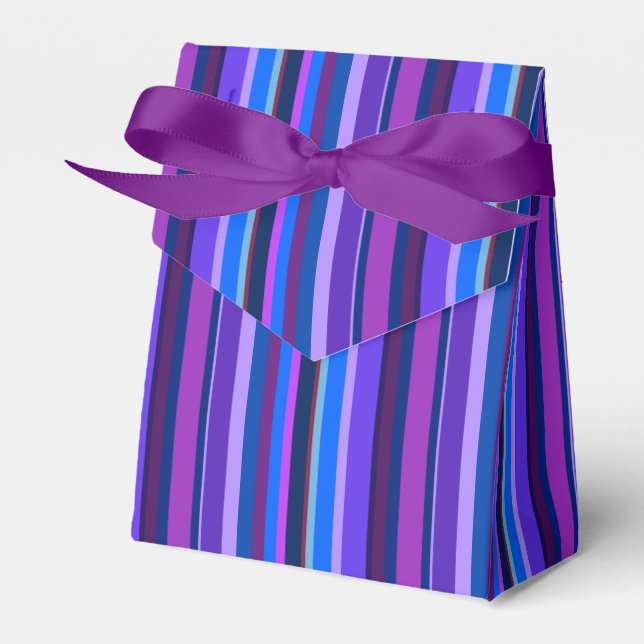 Ballotins Bleu et violet bandes verticales (Verso)